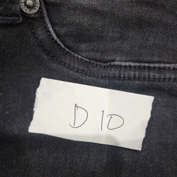 Maurices Skinny Jeggings Black Size L Short - Picture 6 of 6